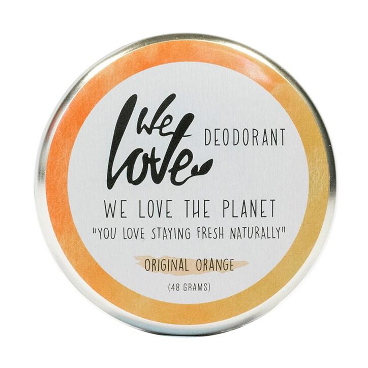 We Love The Planet Deo Tin Orange 48g - BeesActive Australia