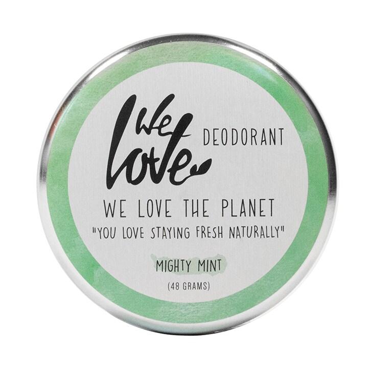 We Love The Planet Deo Tin Mighty Mint 48g - BeesActive Australia