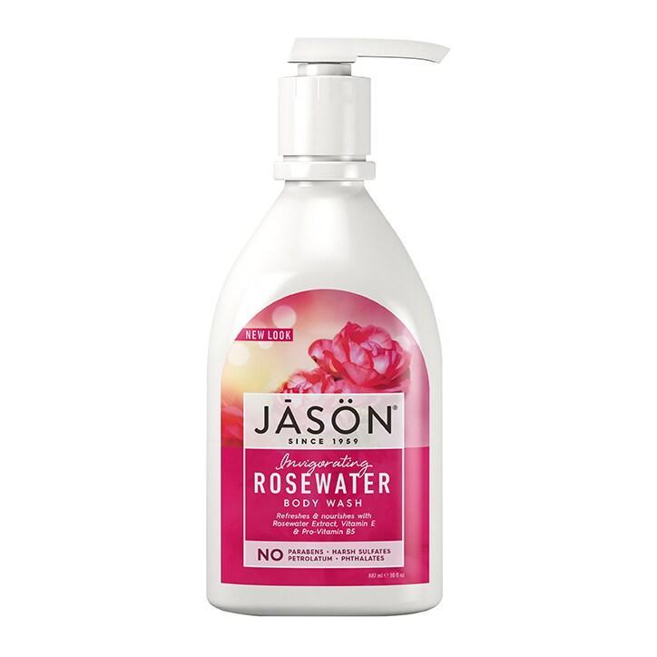 Jason Rosewater Body Wash- Invigorating 887ml - BeesActive Australia