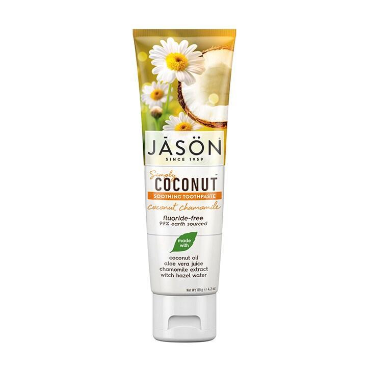 Jason Simply Coconut Chamomile Toothpaste 119g - BeesActive Australia