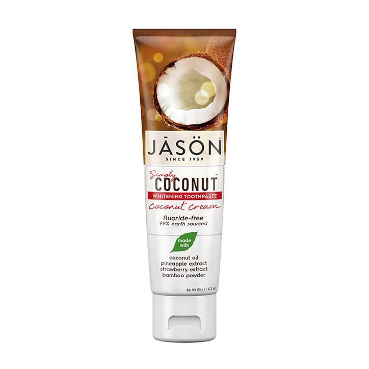 Jason Simply Coconut Cream Whitening Toothpaste 119g - BeesActive Australia