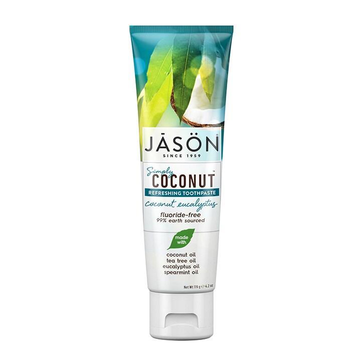 Jason Simply Coconut Eucalyptus Toothpaste 119g - BeesActive Australia