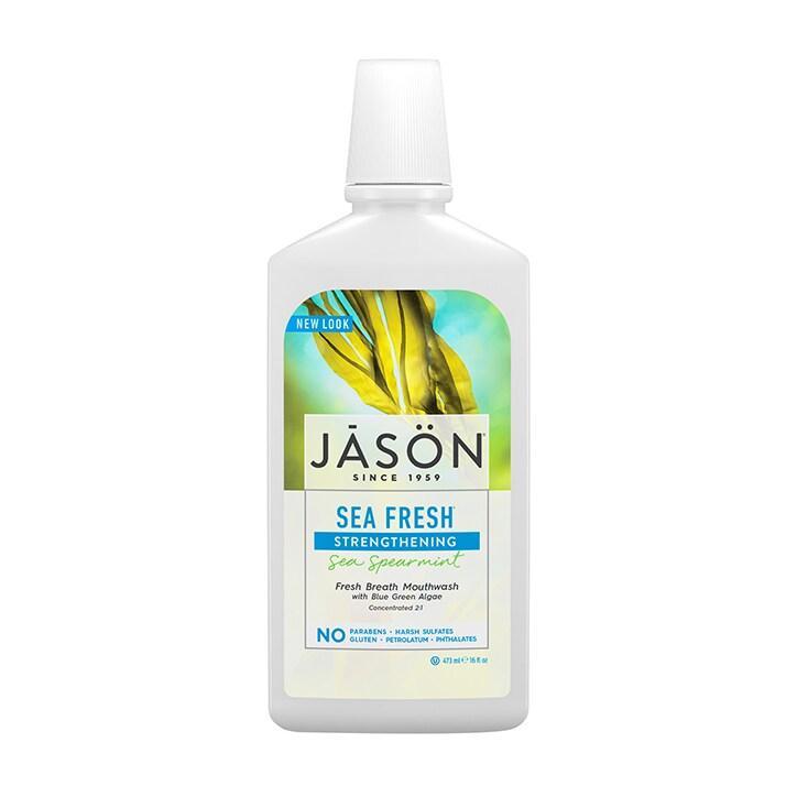 Jason Sea Fresh Strengthening Spearmint Mouthwash 473ml - BeesActive Australia