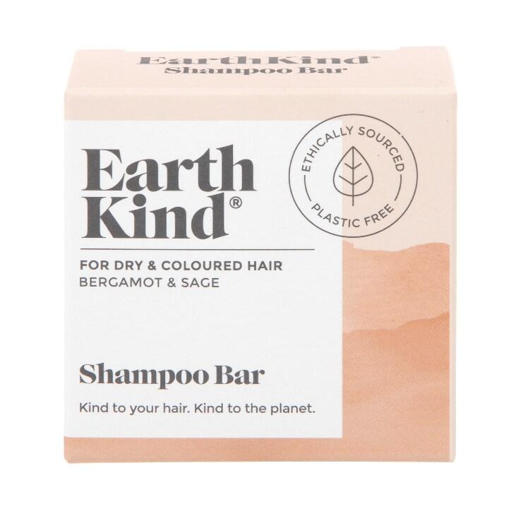 EarthKind Bergamot & Sage Shampoo Bar for Dry & Coloured Hair - BeesActive Australia