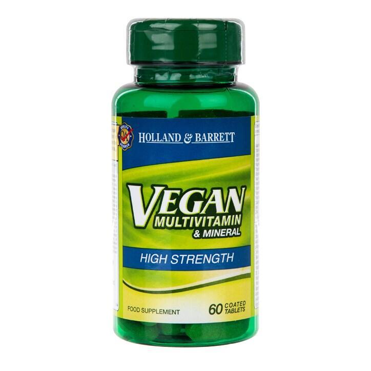 Holland & Barrett Vegan High Strength Multivitamins 60 Tablets - BeesActive Australia