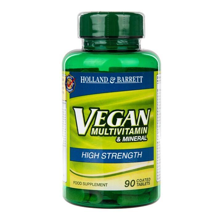 Holland & Barrett Vegan High Strength Multivitamins 90 Tablets - BeesActive Australia