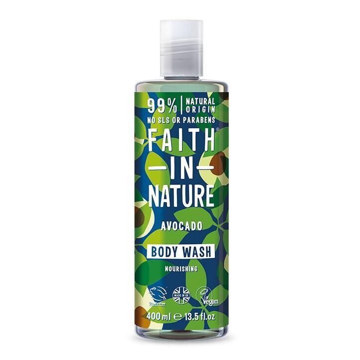 Faith In Nature Avocado Body Wash 400ml - BeesActive Australia