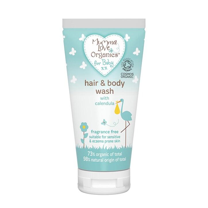 Mumma Love Organics Baby Hair & Body Wash 200ml - BeesActive Australia