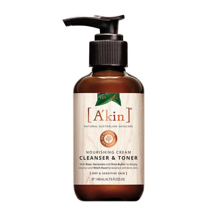 A'kin Cleanser & Toner 140ml - BeesActive Australia