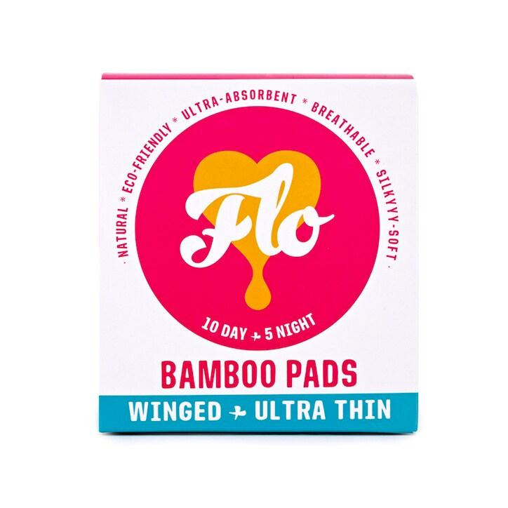 Flo Bamboo Pads - Day/Night Combo 15 pack - BeesActive Australia