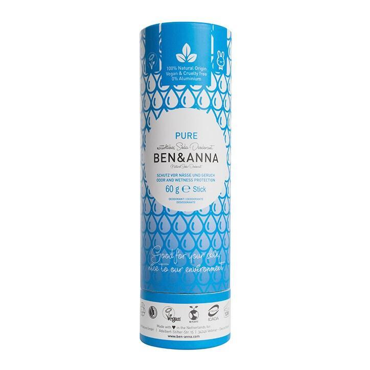Ben & Anna - Pure Deodorant 60g - BeesActive Australia