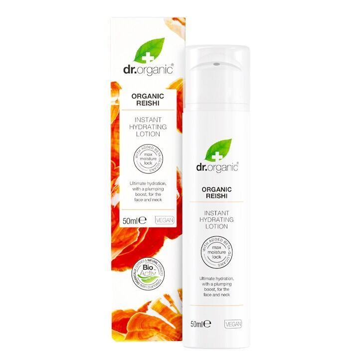 Dr Organic Reishi Instant Hydrating Lotion 50ml - BeesActive Australia