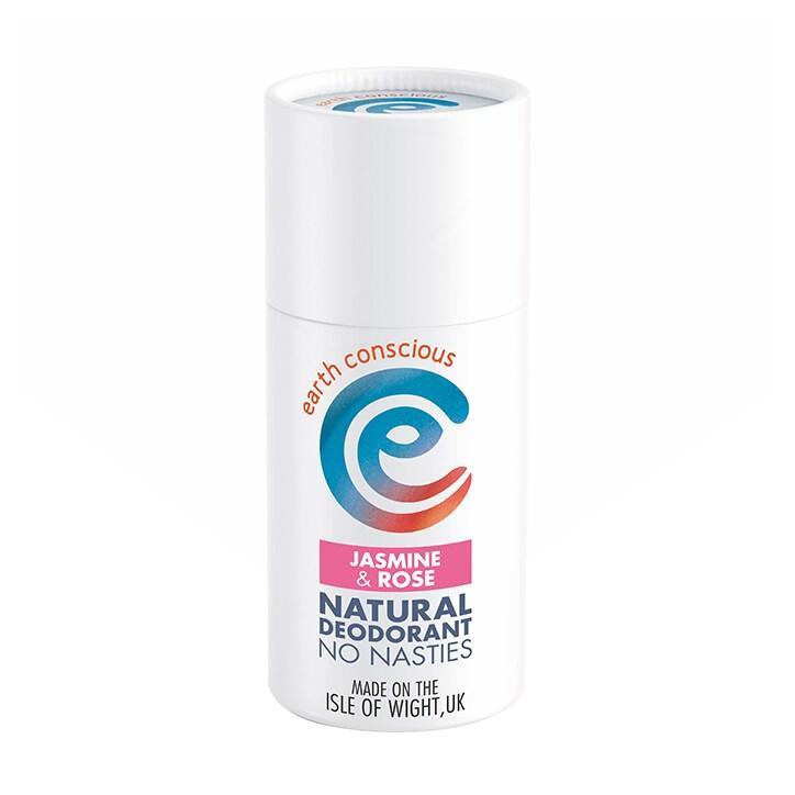 Earth Conscious Natural Deodorant Stick - Jasmine & Rose 60g - BeesActive Australia
