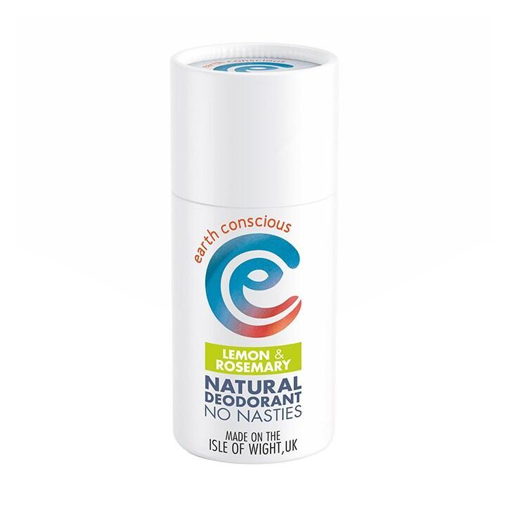Earth Conscious Natural Deodorant Stick - Lemon & Rosemary 60g - BeesActive Australia