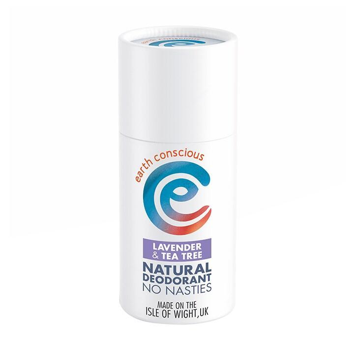 Earth Conscious Natural Deodorant Stick - Lavender & Tea Tree 60g - BeesActive Australia