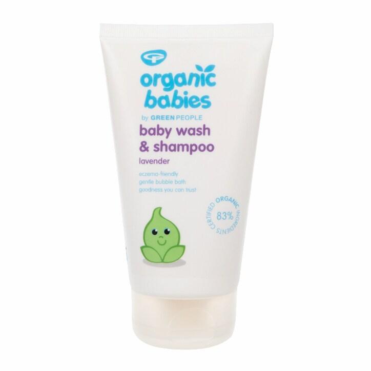 Green People Baby Wash & Shampoo - Lavender 150ml - BeesActive Australia