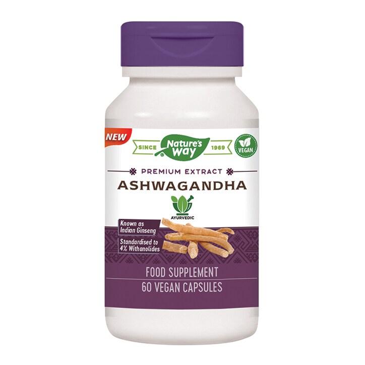 Nature's Way Ashwagandha 60 Capsules - BeesActive Australia