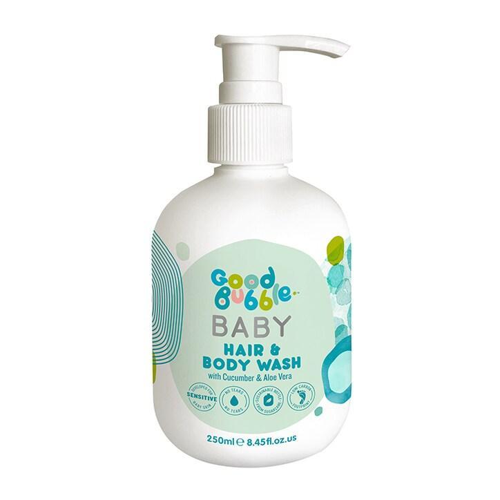 Good Bubble Baby Cucumber and Aloe Vera Hair & Body Wash 250ml - BeesActive Australia