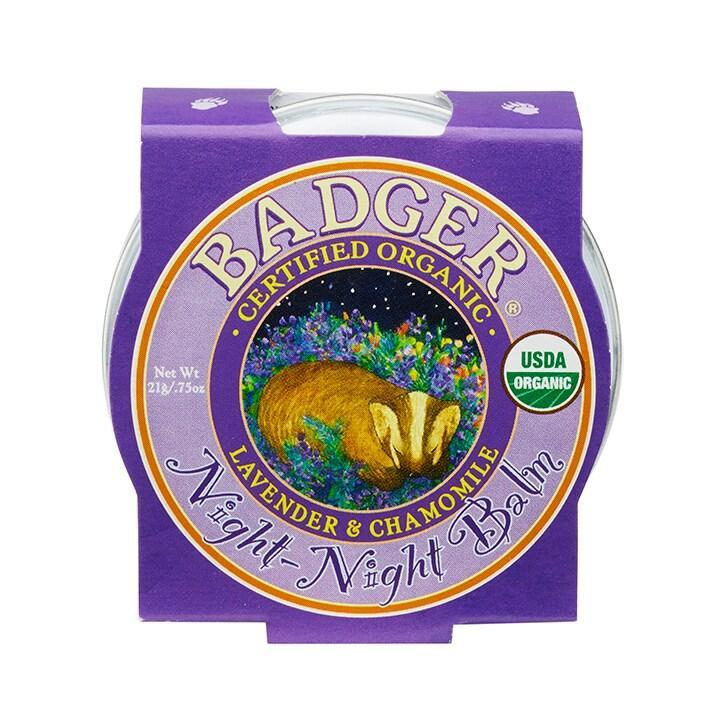 Badger Mini Night Balm 21g - BeesActive Australia