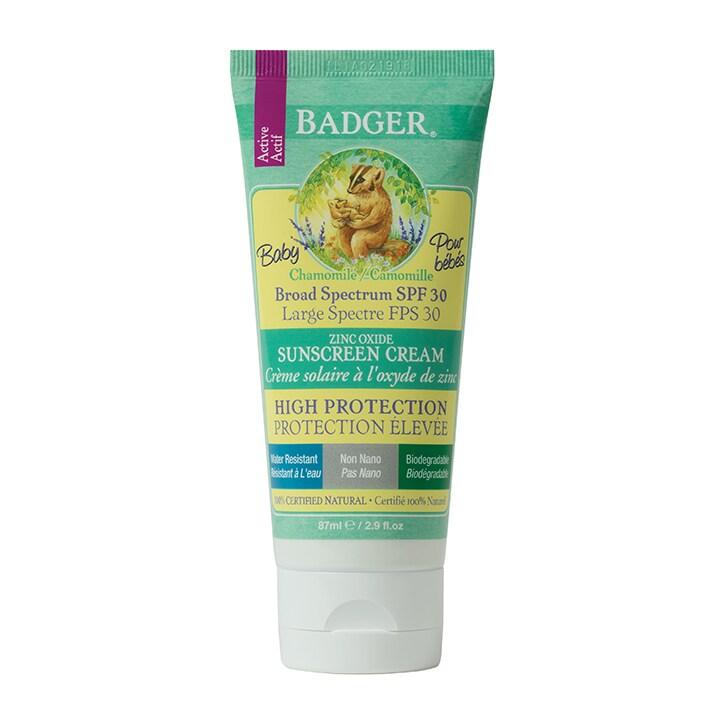 Badger Baby SPF30 Sunscreen 87ml - BeesActive Australia
