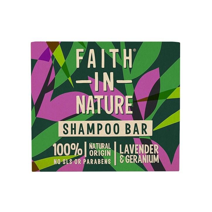 Faith in Nature - Shampoo Bar Lavender & Geranium 85g - BeesActive Australia