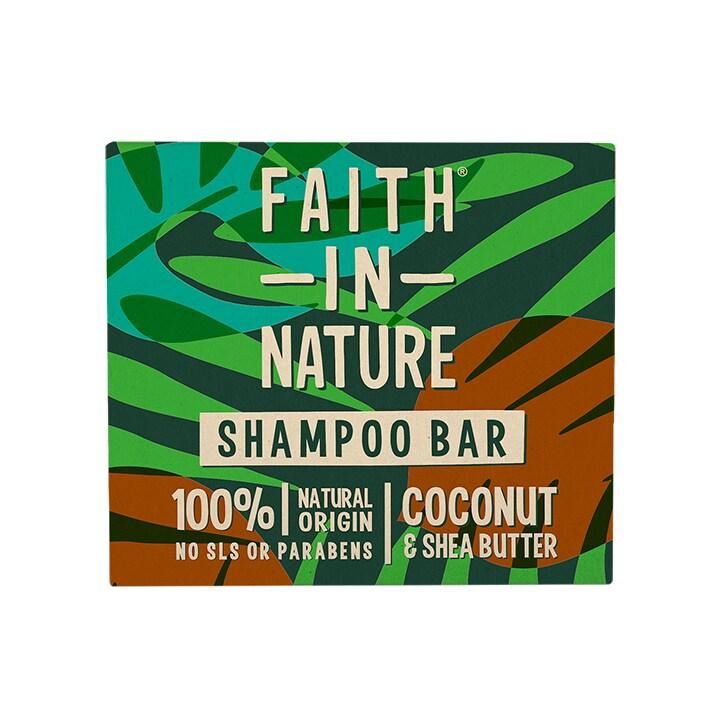 Faith in Nature - Shampoo Bar Coconut & Shea Butter 85g - BeesActive Australia