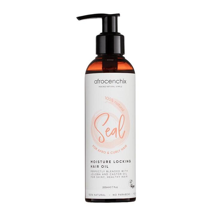 Afrocenchix - Seal Moisture Locking Hair Oil 200ml - BeesActive Australia