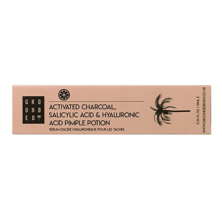 Grounded Acivated Charcoal Pimple Potion 10ml - BeesActive Australia