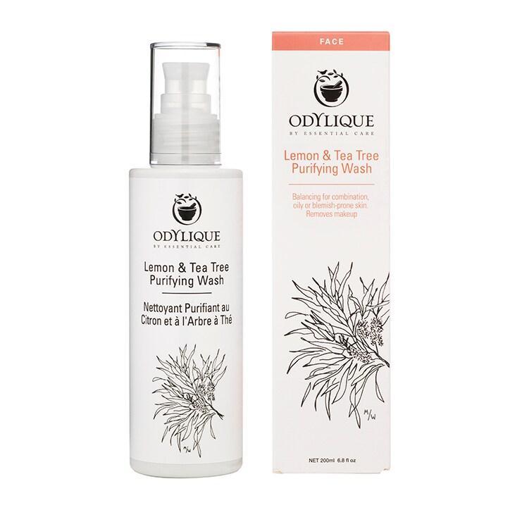 Odylique Purifying Lemon & Tea Tree Wash 200ml - BeesActive Australia