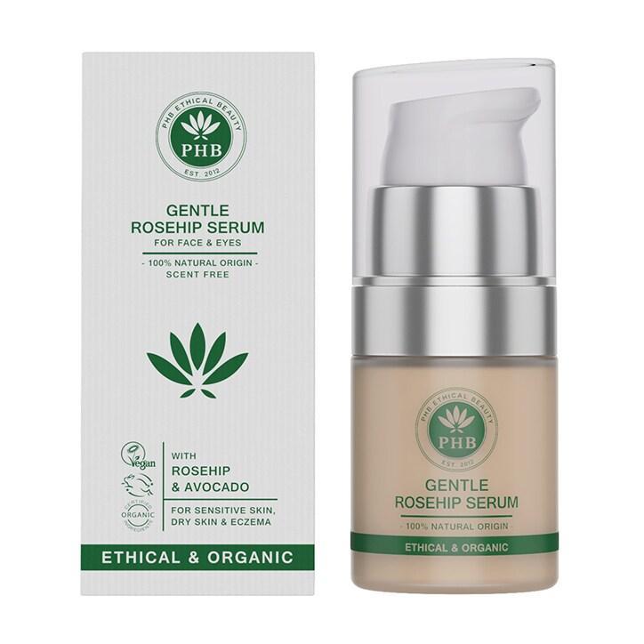PHB Gentle Rosehip Face & Eye Serum 30ml - BeesActive Australia