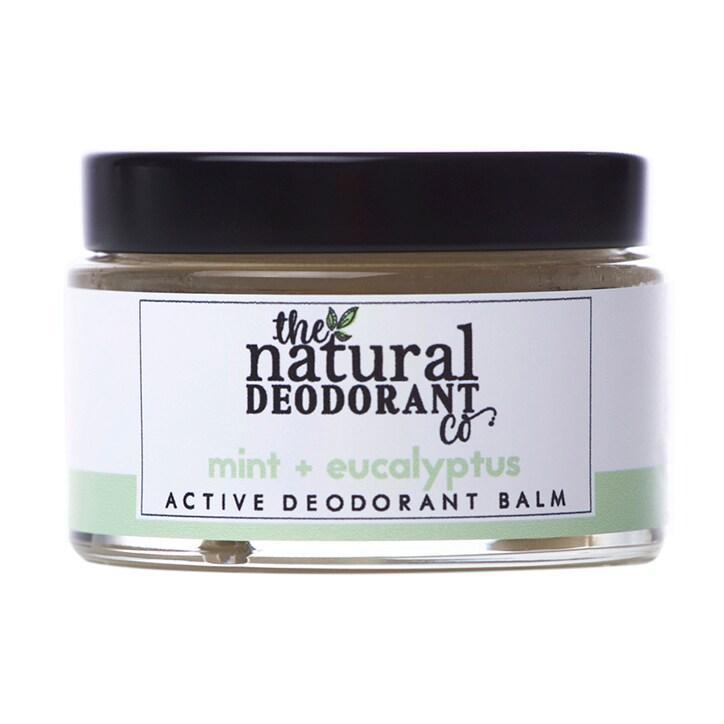 The Natural Deodorant Co Active Deodorant Balm Mint & Eucalyptus 55g - BeesActive Australia