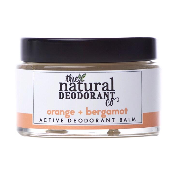 The Natural Deodorant Co Active Deodorant Balm Orange & Bergamot 55g - BeesActive Australia