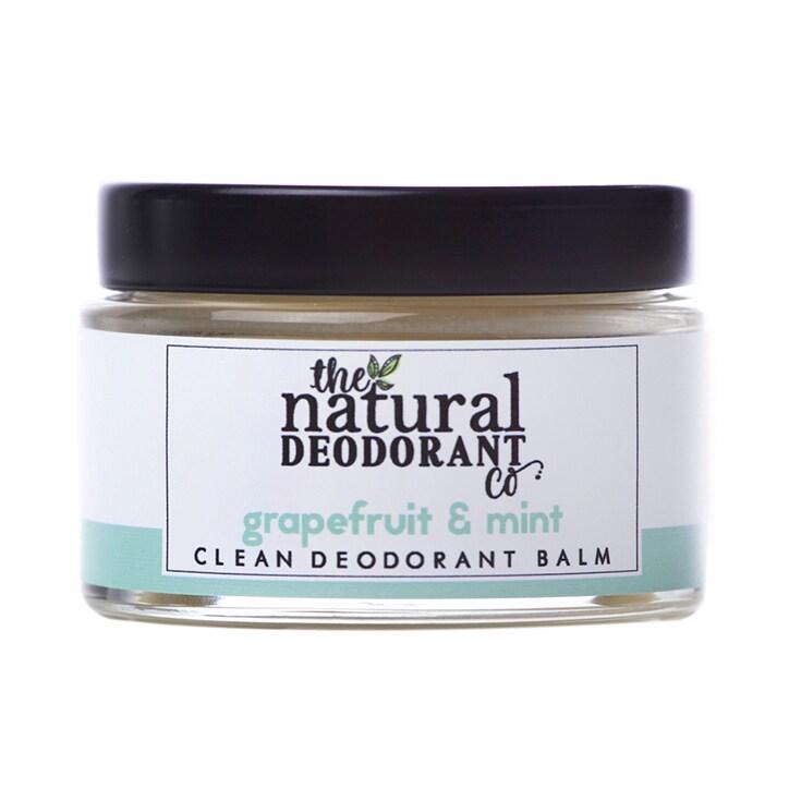 The Natural Deodorant Co Clean Deodorant Balm Grapefruit & Mint 55g - BeesActive Australia