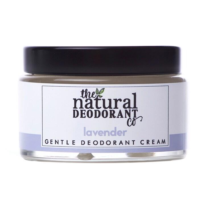 The Natural Deodorant Co Gentle Deodorant Cream Lavender 55g - BeesActive Australia