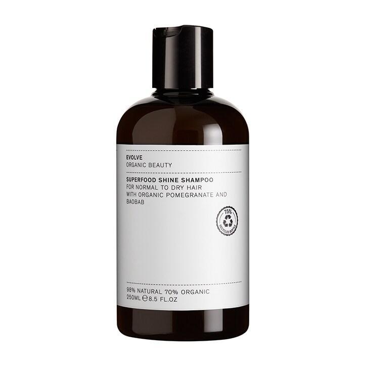 Evolve Superfood Shine Shampoo 250ml - BeesActive Australia