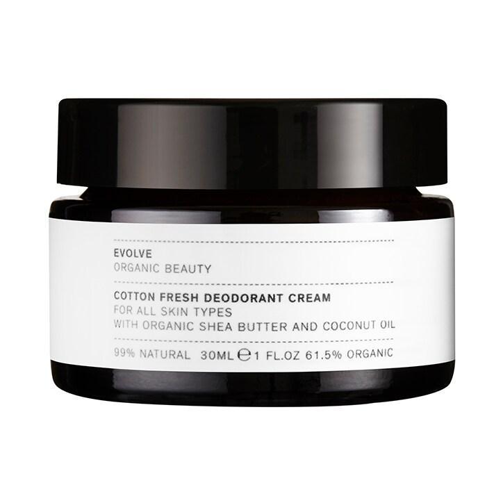 Evolve Cotton Fresh Deodorant Cream 30ml - BeesActive Australia