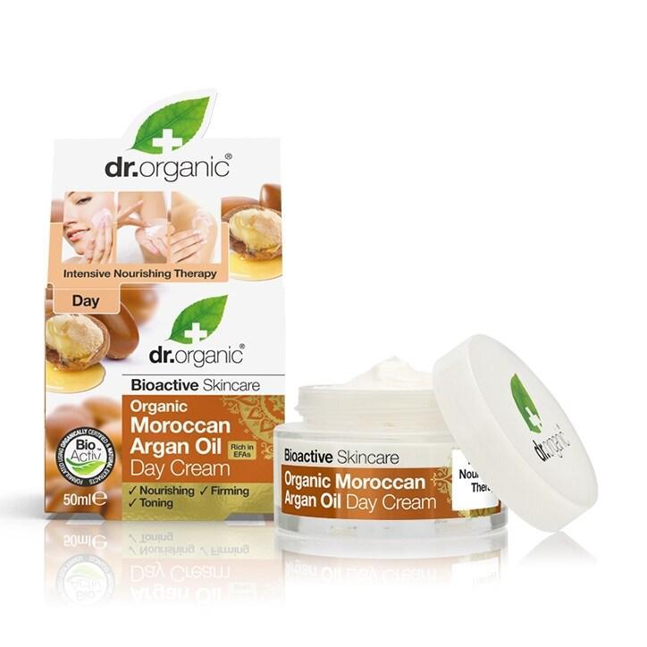 Dr Organic Moroccan Argan Oil Day Cream 50ml - BeesActive Australia