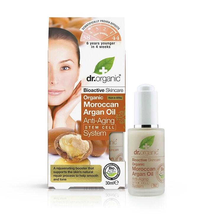 Dr Organic Moroccan Argan Oil Anti-Aging Stem Cell System - BeesActive Australia