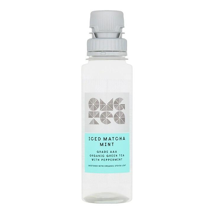 OMGTea Iced Matcha Mint Tea - AAA Grade Organic 250ml - BeesActive Australia
