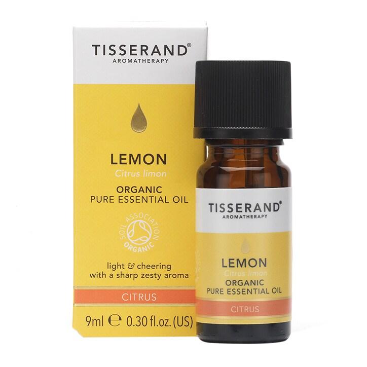 Tisserand Lemon Organic Essential Oil 9ml - BeesActive Australia