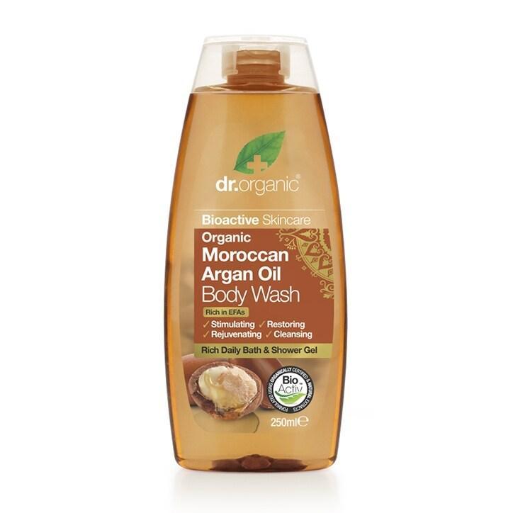 Dr Organic Moroccan Argan Oil Body Wash 250ml - BeesActive Australia