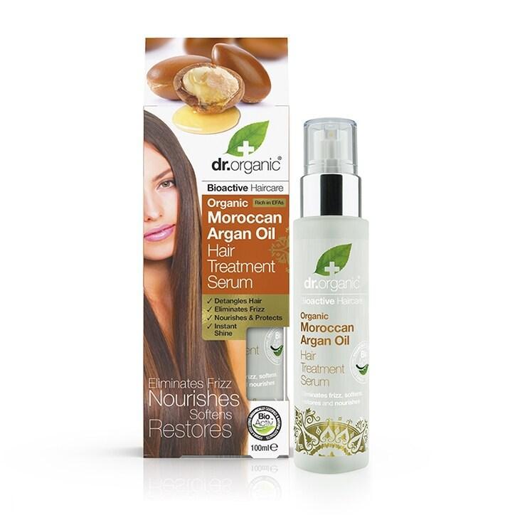 Dr Organic Moroccan Argan Oil Hair Treatment Serum 100ml - BeesActive Australia