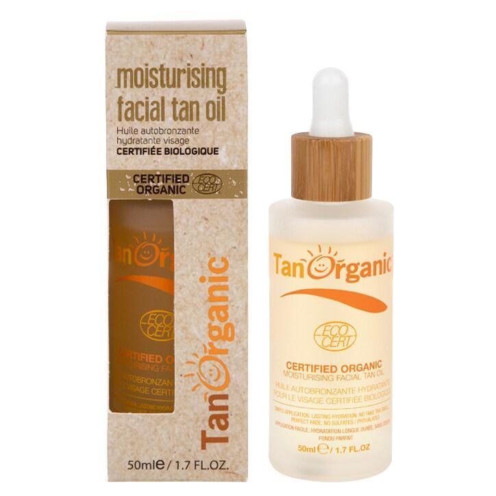 TanOrganic Facial Self-Tanning Oil 50ml - BeesActive Australia