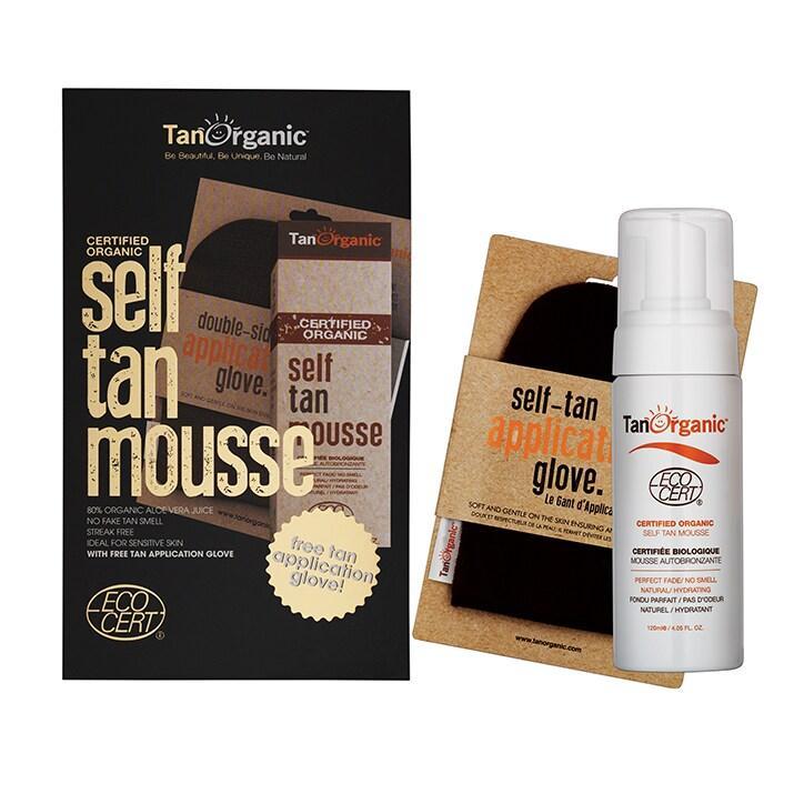 TanOrganic Self Tan Mousse & Application Glove 120ml - BeesActive Australia