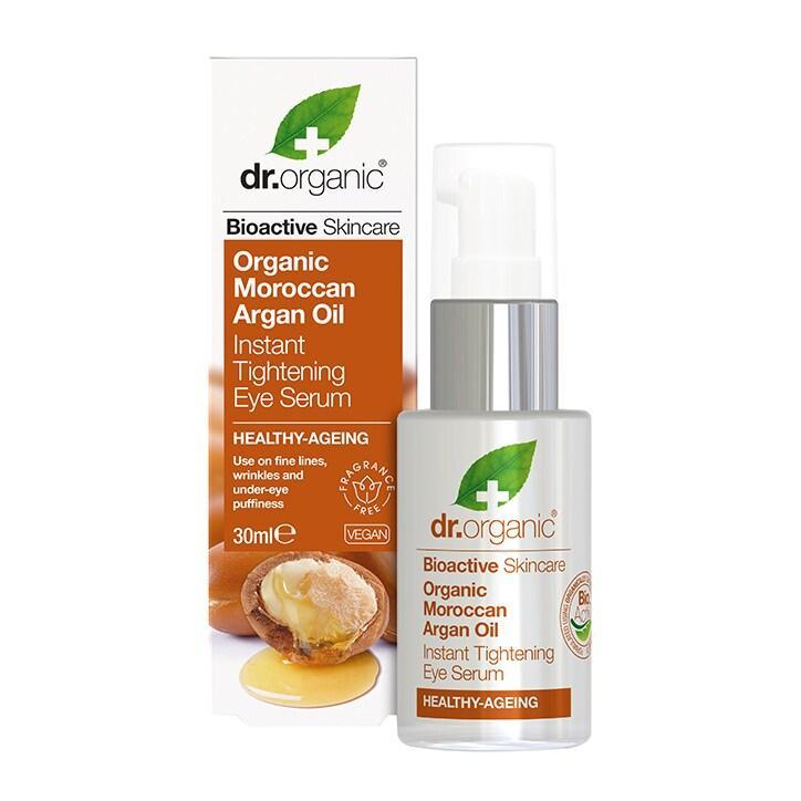 Dr Organic Moroccan Argan Oil Instant Tightening Eye Serum 30ml - BeesActive Australia