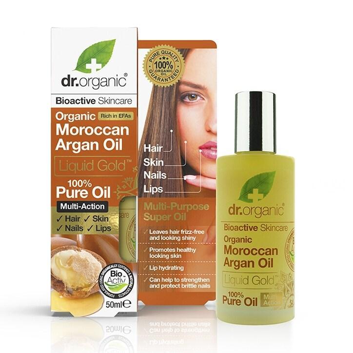 Dr Organic Pure Moroccan Argan Oil 50ml - BeesActive Australia
