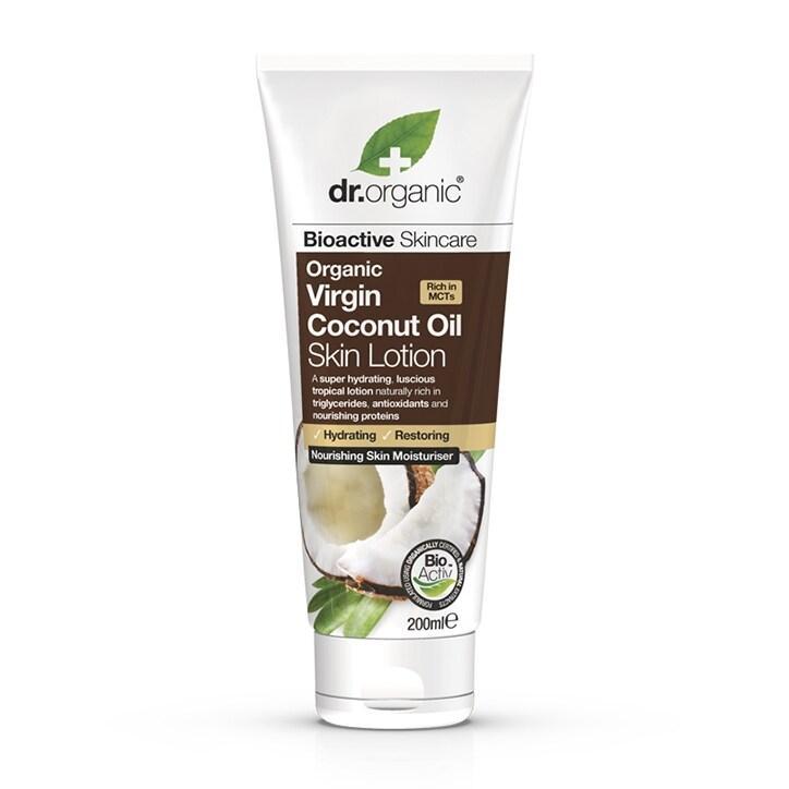 Dr Organic Virgin Coconut Oil Skin Lotion 200ml - BeesActive Australia