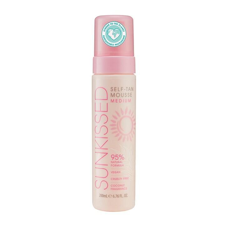 Sunkissed Medium Self Tan Mousse 200ml - BeesActive Australia