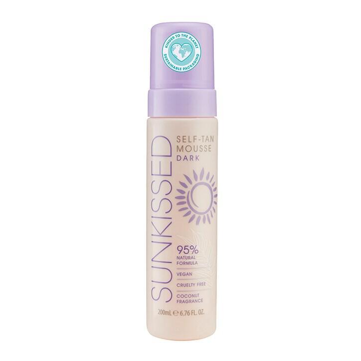 Sunkissed Dark Self Tan Mousse 200ml - BeesActive Australia