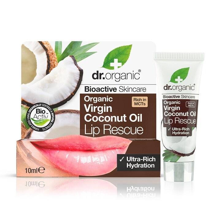 Dr Organic Virgin Coconut Oil Lip Serum 10ml - BeesActive Australia